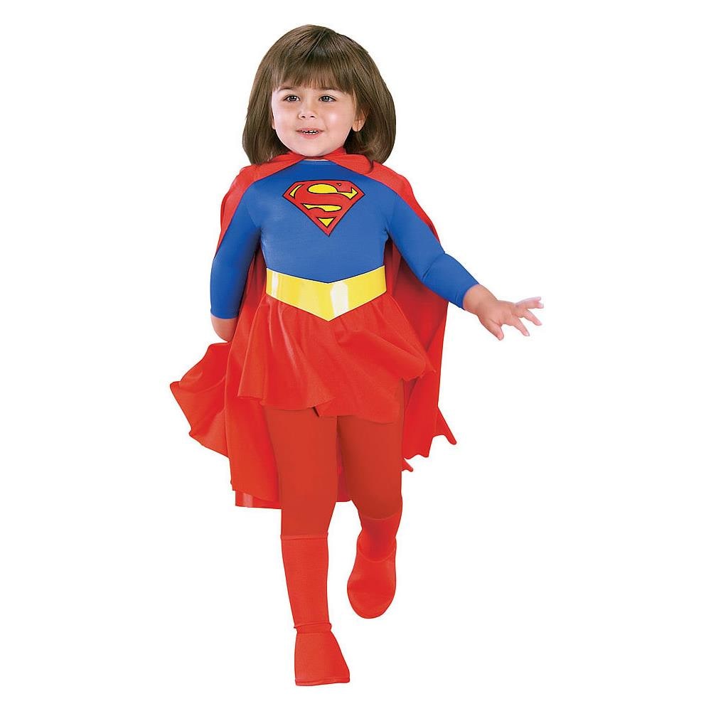 Travestimento Supergirl Per Bambina - Taglia: 7/8 Anni (128 Cm)  - Foto 1