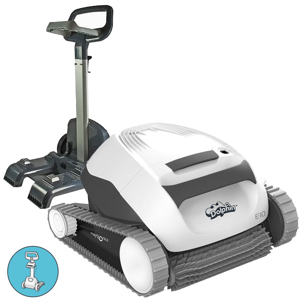 Fondo Robot Elettrico Per Piscina Con Carrello - E10 + Caddy - Foto 1