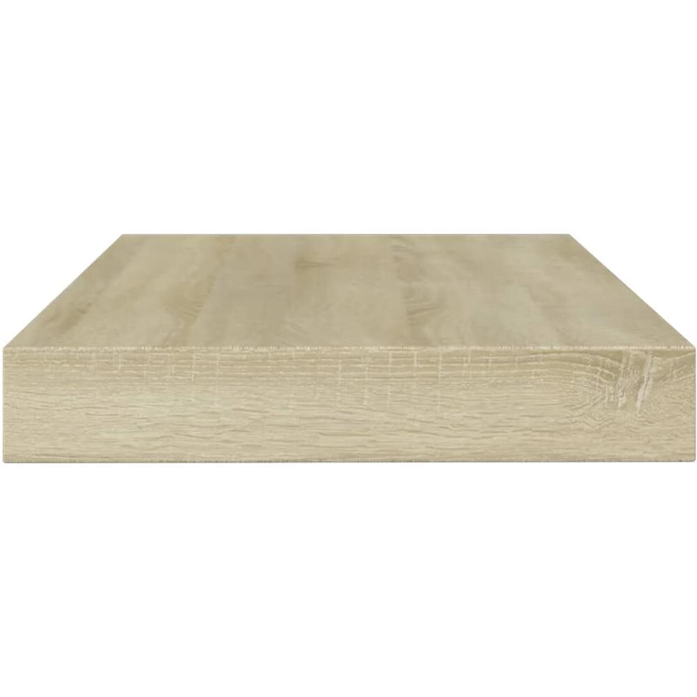 Ripiani per Libreria 4pz Rovere Sonoma 100x10x1,5cm Multistrato - Foto 3