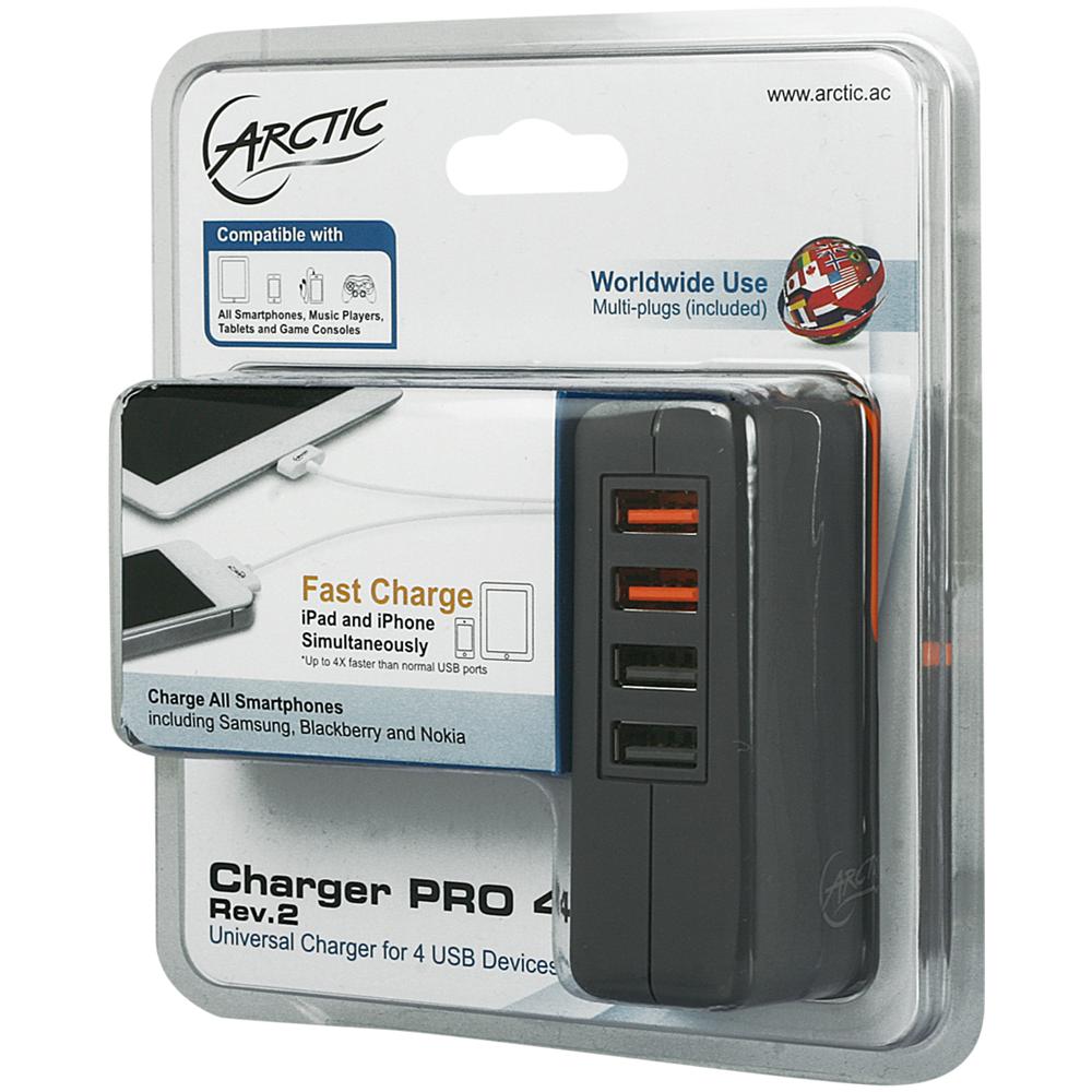 PSAEQ-AC01301-BL, Interno, Smartphone, Tablet, USB, Grigio, 100 - 240V, 5V - Foto 2