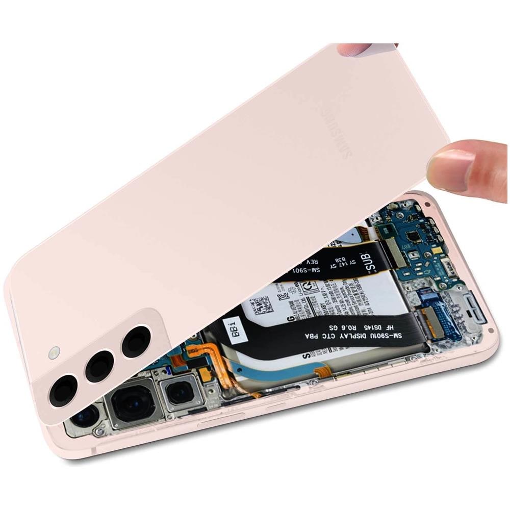 Copribatteria Galaxy S22 Originale Pink Gold - Foto 2