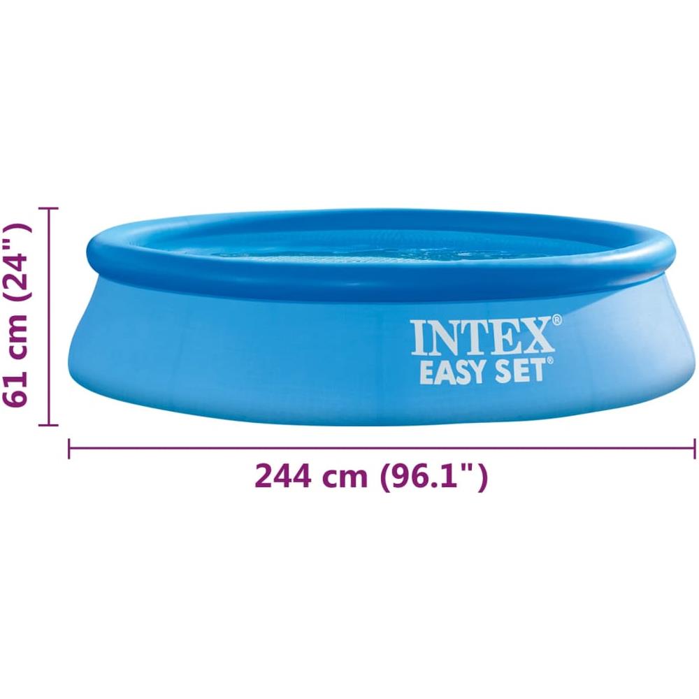 Piscina Easy Set 244x61 Cm Pvc - Foto 2