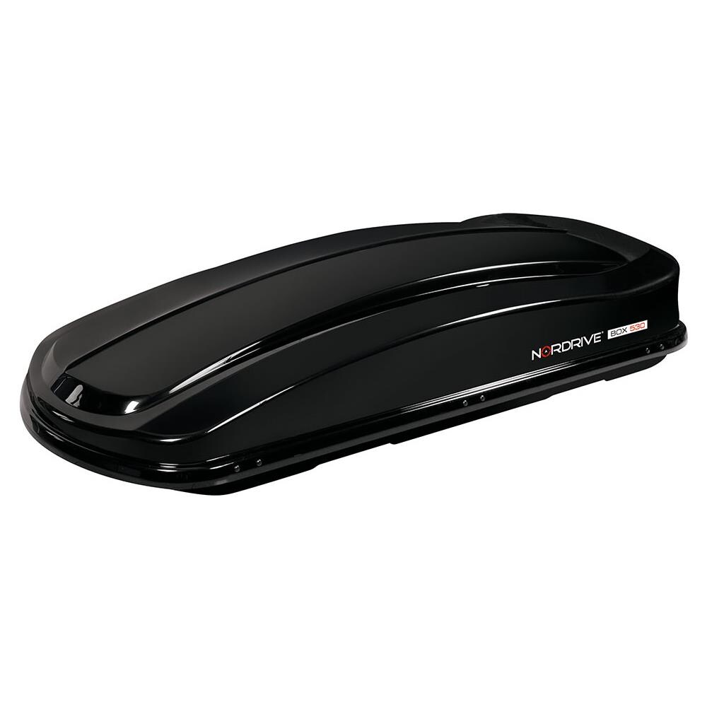 Box Da Tetto Baule Portatutto 530l Nero Lucido Abs - Foto 8