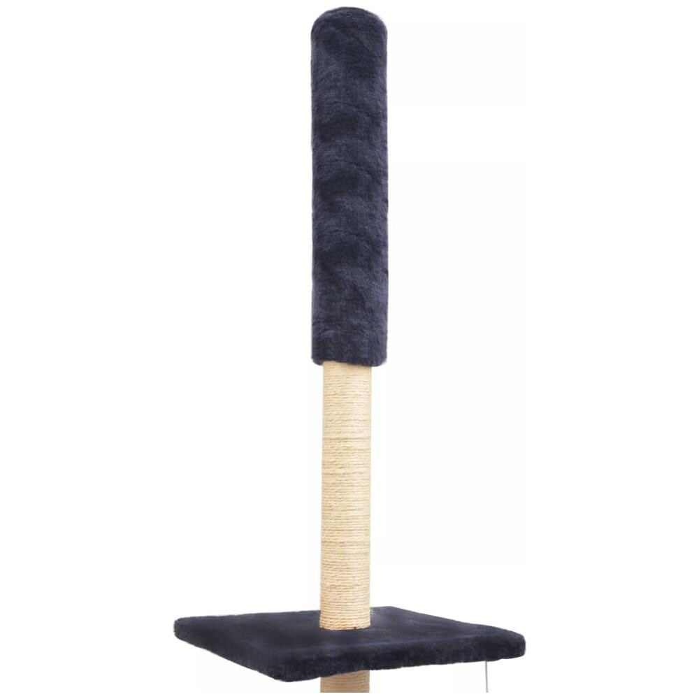 Albero Per Gatti Con Tiragraffi In Sisal 260 Cm Blu Scuro - Foto 7