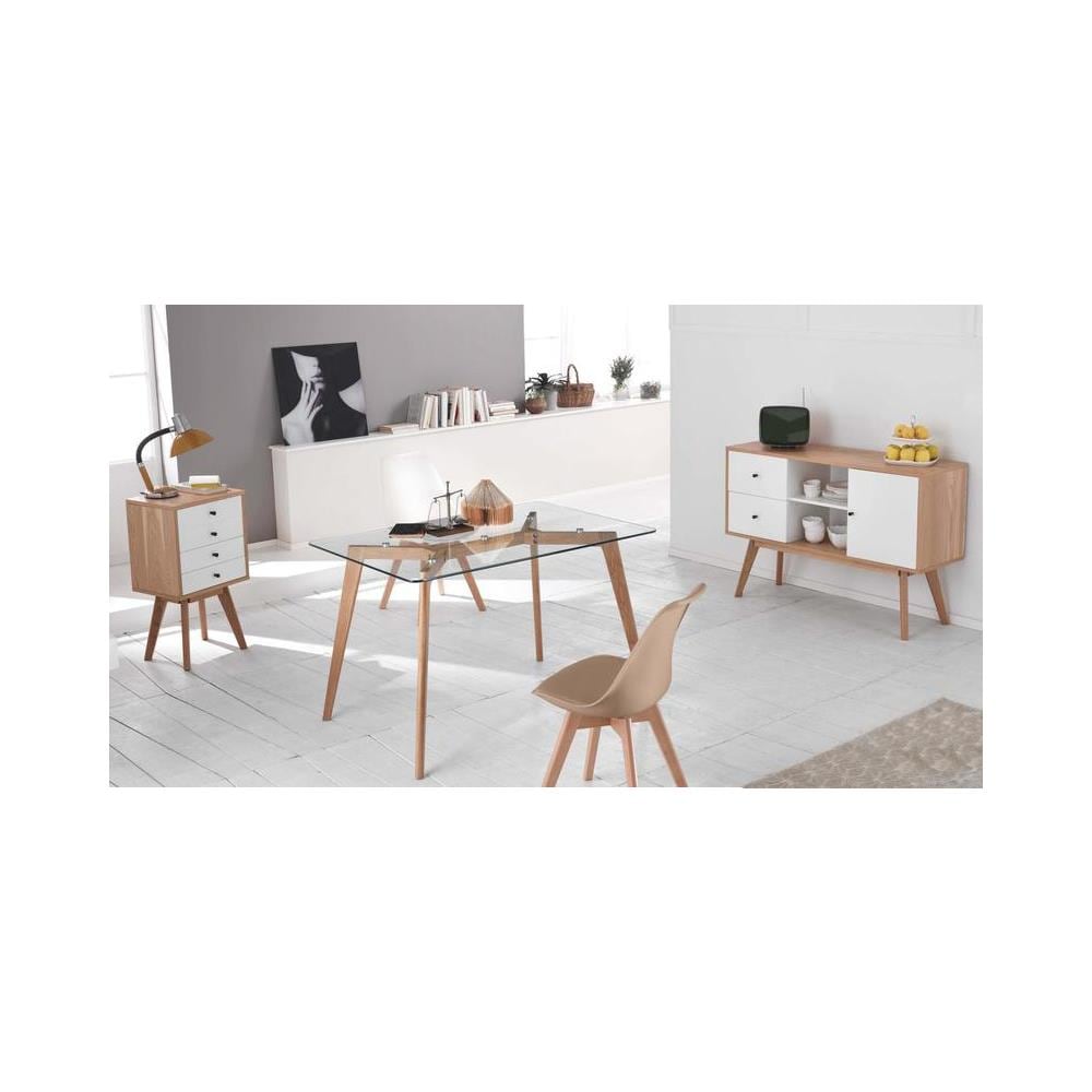 Sedia Stile Nordico Carlotta Tortora - Foto 2