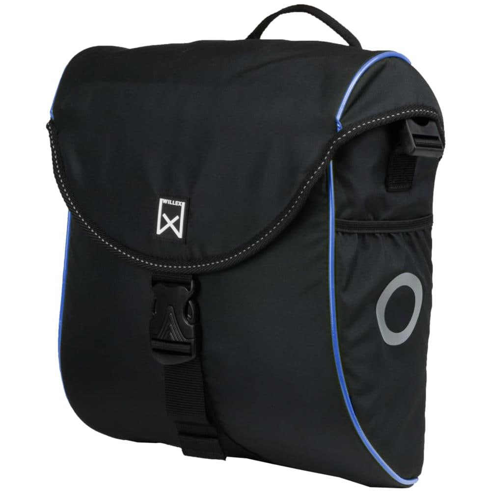 Borsa Laterale Per Bicicletta 300 S 12 L Nero E Blu - Foto 1