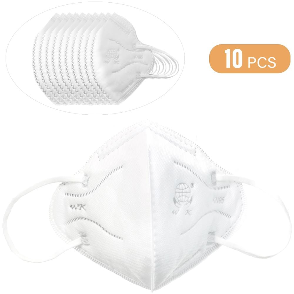 10 Pezzi Kn95 Maschere Respiratore Tessuti Non Tessuti Maschera - Foto 2