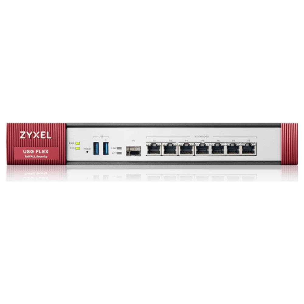 USGFlex Security Gateway 500. Porte: 7xOPT, 1xWAN (SFP), 2xUSB.VPN: 300 IPSec /L2TP, 150 SSL,WLAN Controller 8 AP - Foto 1