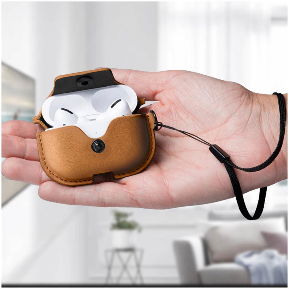 TWELVE SOUTH - Custodia Airpods Pro Anti-shock Anti-graffio Airsnap Twelve  South Marrone - ePRICE