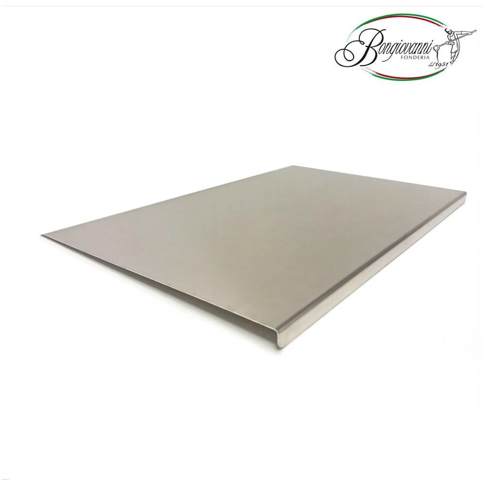Spianatoia Tagliere In Acciaio Inox 90x48 Cm Per Casa Tavola Impastare *in Omaggio Un Tarocco In Acciaio Inox* - Foto 1