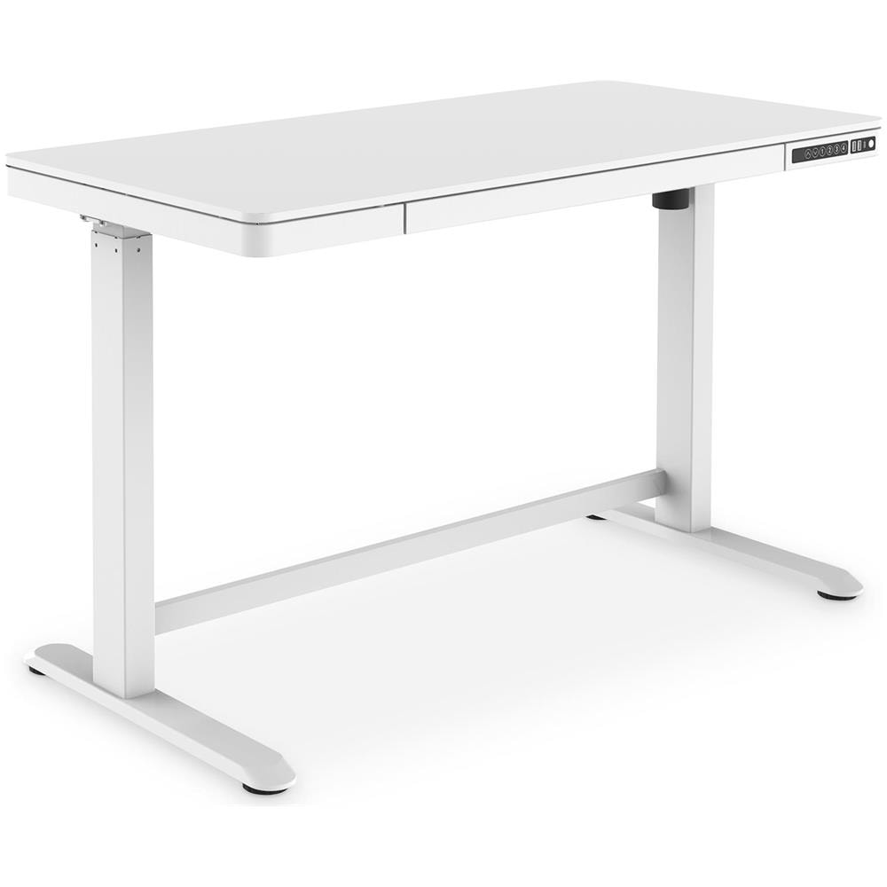 ELECTRIC HEIGHT-ADJUSTABLE DESK 120X60X12CM WITH USB WHITE - Foto 1
