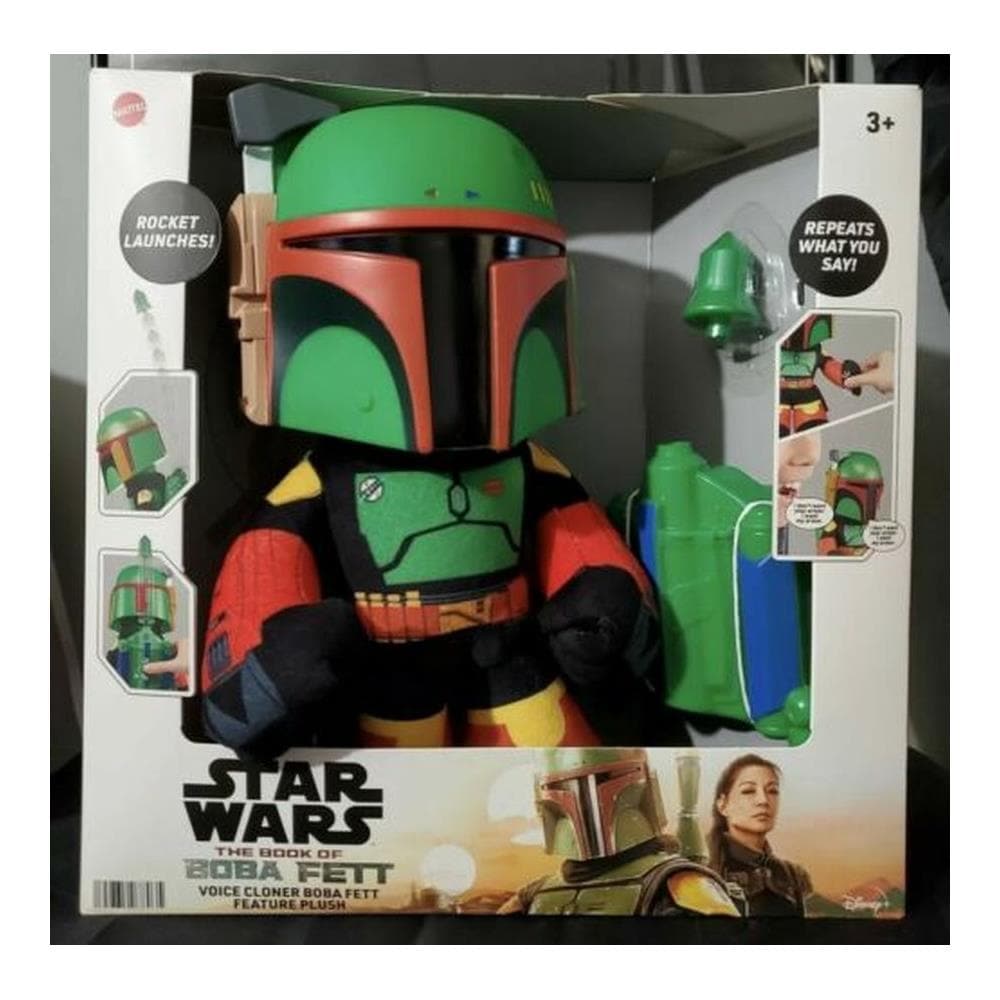 Star Wars: - The Madalorian - Peluche Deluxe Boba Fett - Foto 1