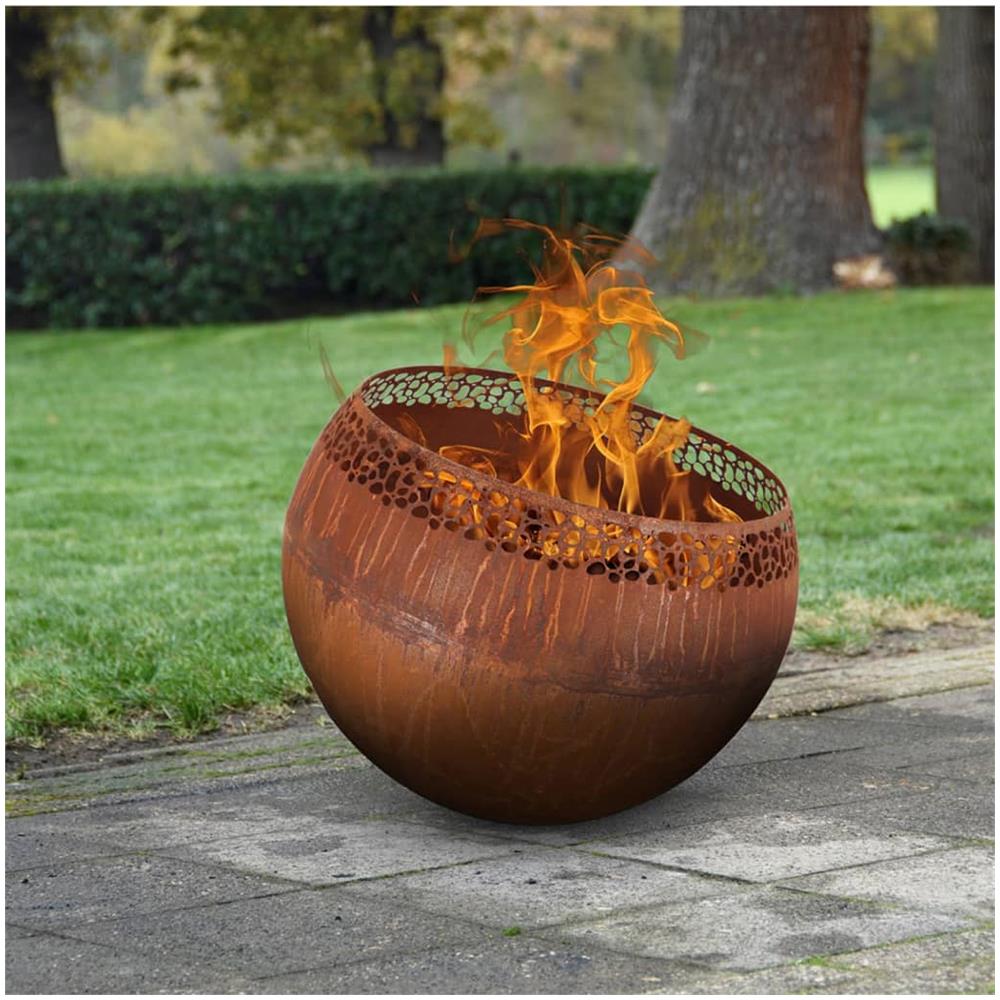 Braciere Da Giardino BIZZOTTO EFESTO D.50 x 138 H Colore Nero