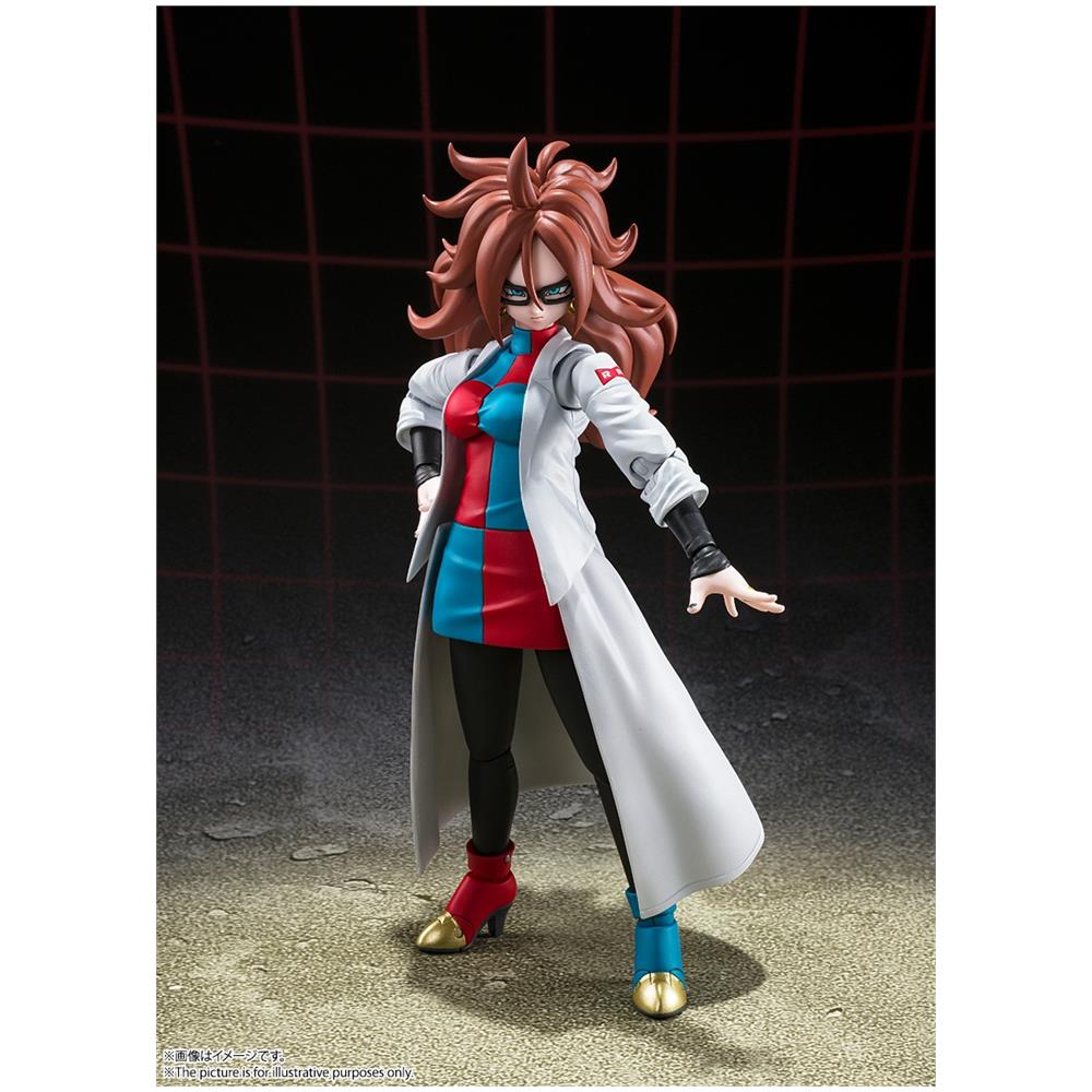 S. h. Figuarts Dragon Ball Fighterz Android 21 White Coat - Foto 1