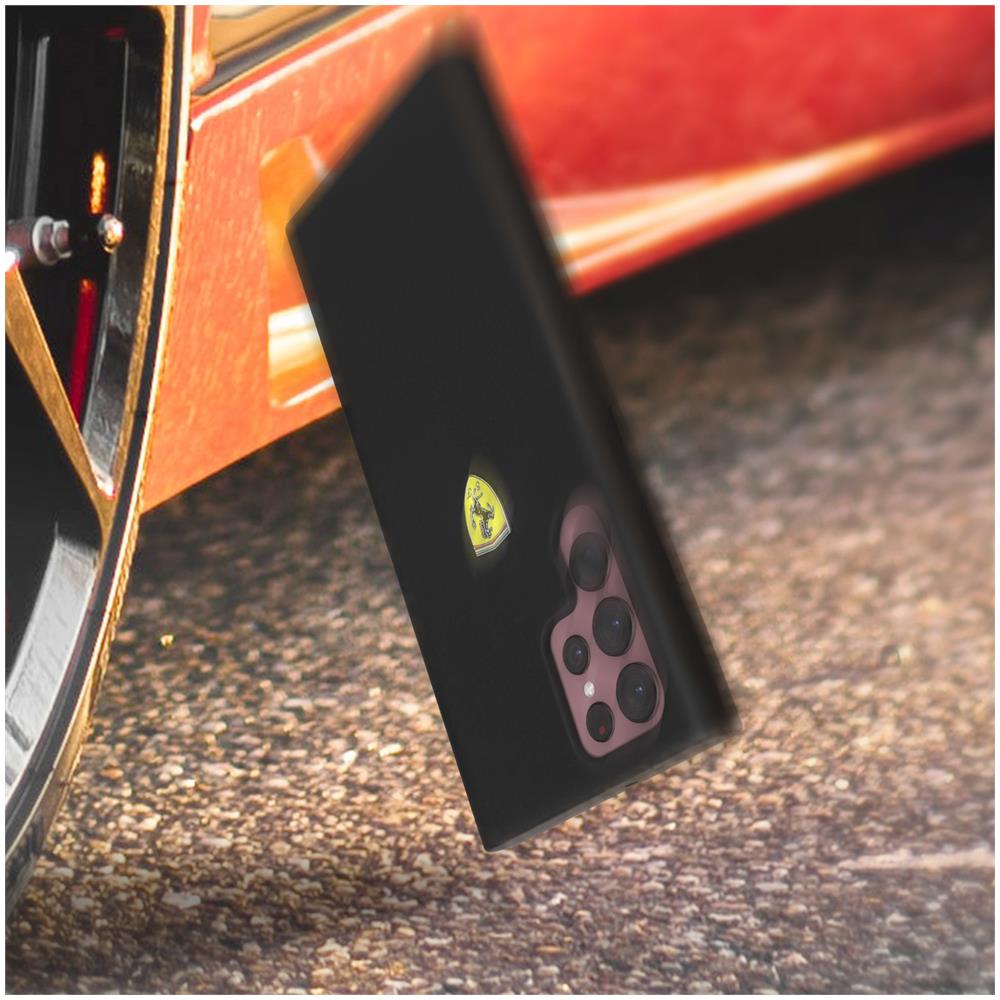 Cover Per Samsung Galaxy S22 Ultra Silicone Soft-touch Opaco Nera - Foto 2