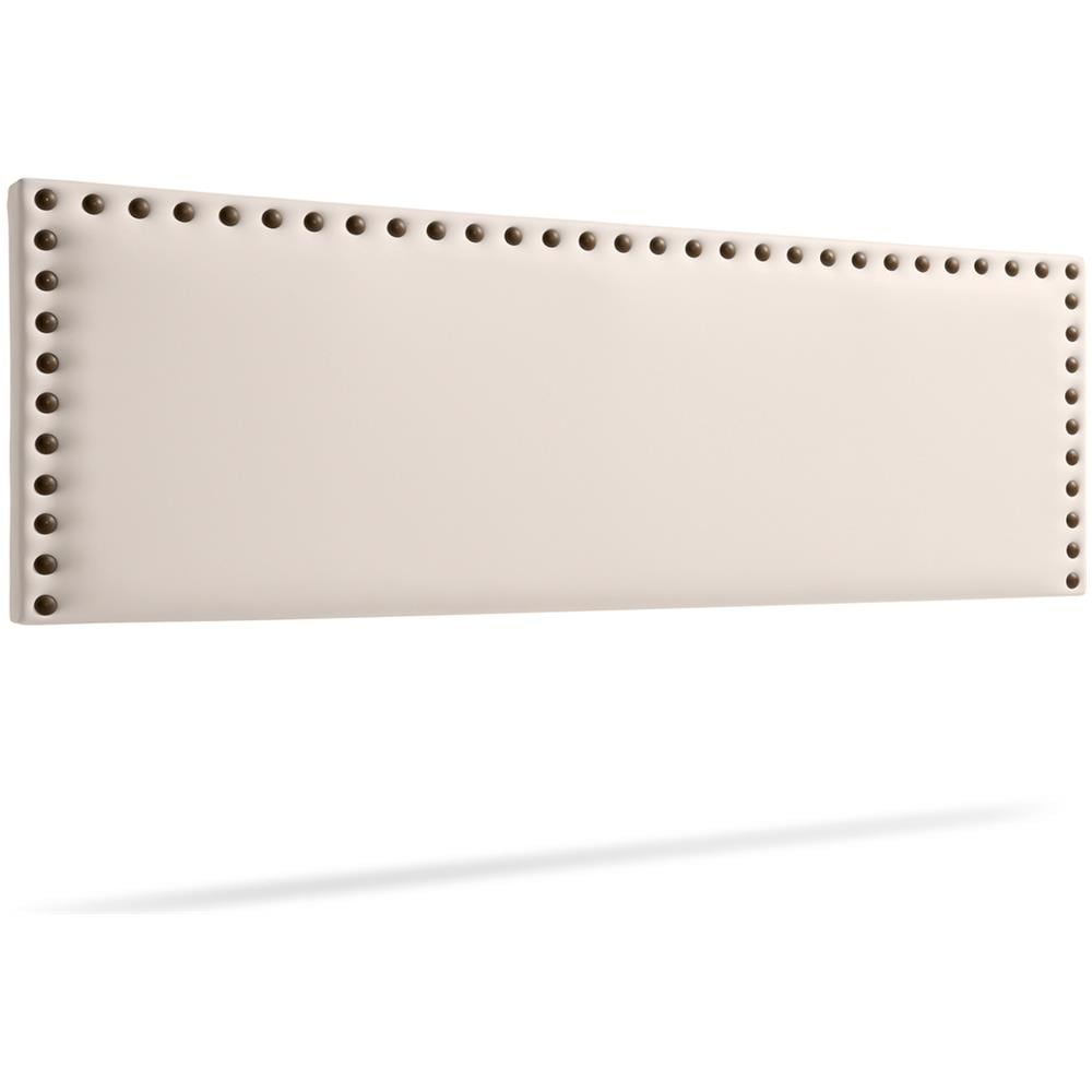 Testiera Imbottita Modena Similpelle 130x55x8 Cm - - Foto 2