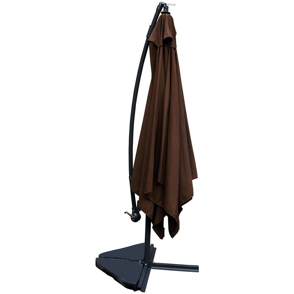 Ombrellone Quadrato Cioccolato, 3 X 3 M Solenzara - Foto 8