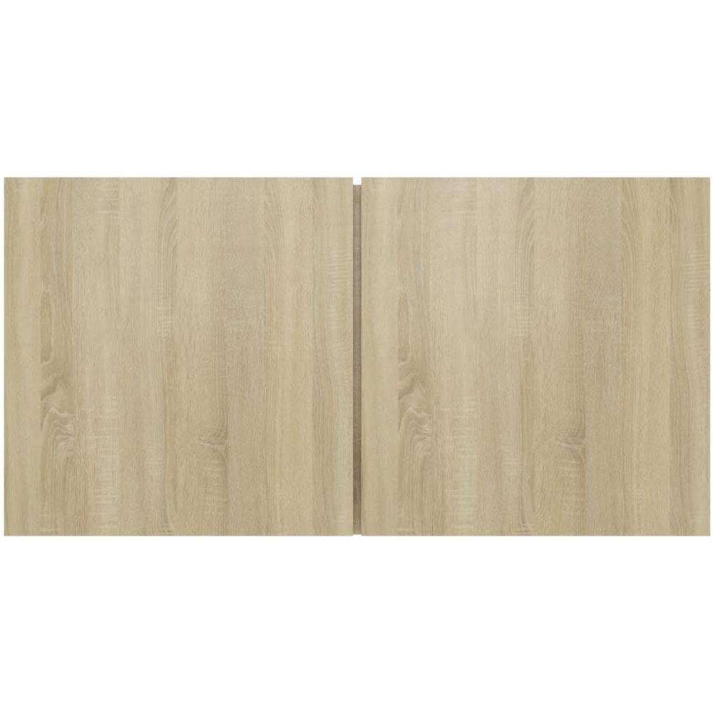 Set Di Mobili Porta Tv 4 Pz Rovere Sonoma In Legno Multistrato - Foto 7