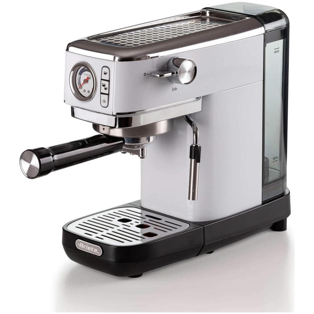 Macchina da Caffè Espresso Automatica AR1381 Moderna Serbatoio 1.1 Lt. Potenza 1300 Watt Colore Bianco - Foto 1