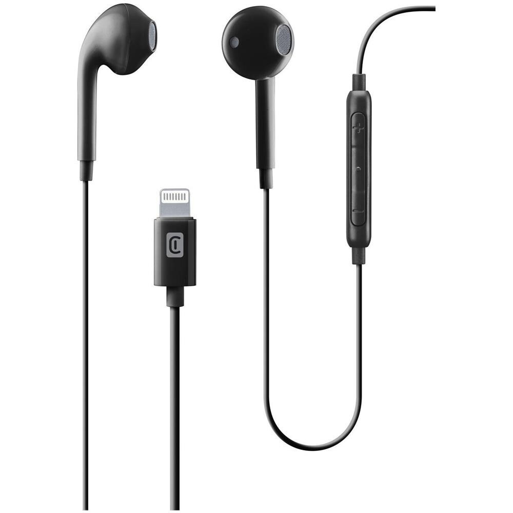 Auricolare Cablato In-ear Musica e Chiamate Nero - Foto 1