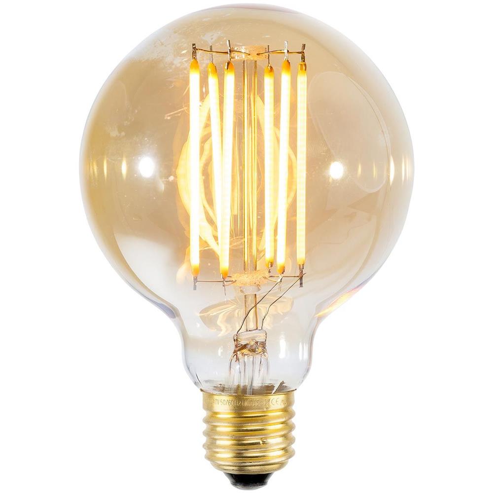 E27/4w Led Globe In Vetro Affumicato - Foto 1