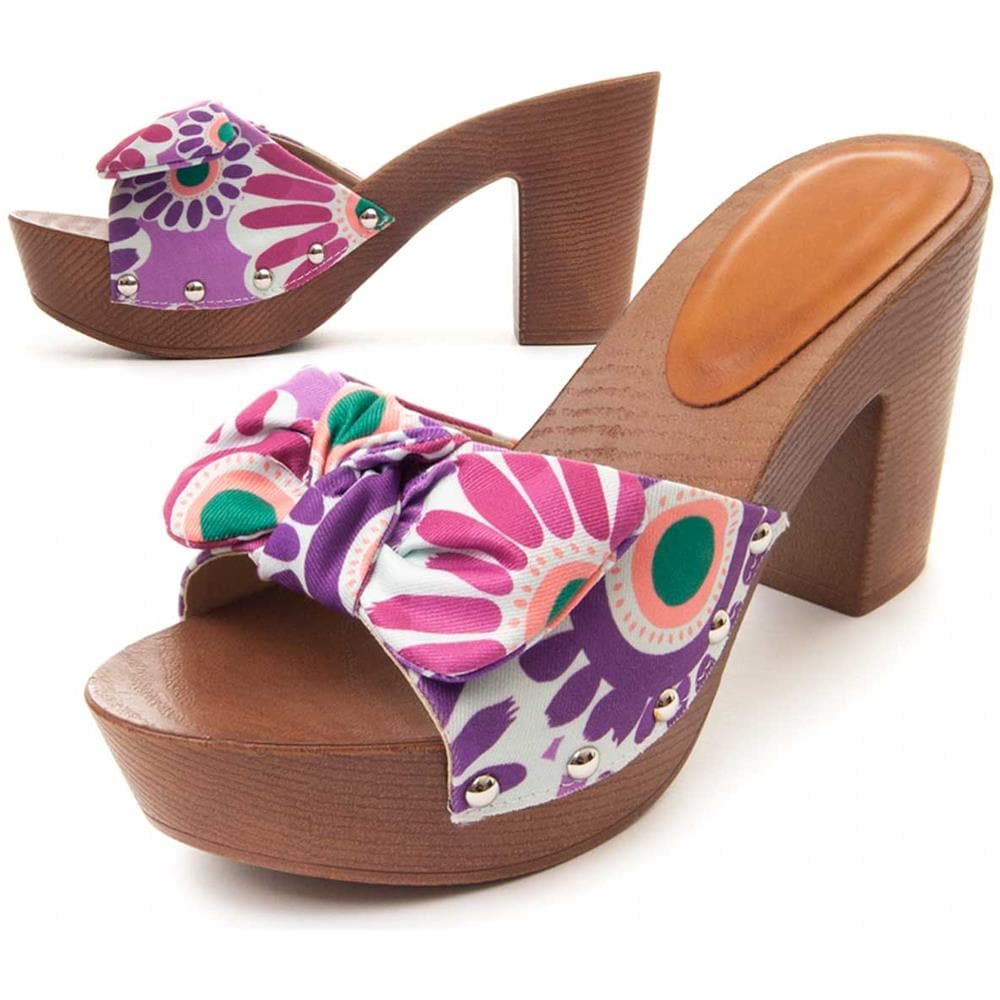 Sandalo Comodo Per Le Donne Montevita Clogsand 83216 Purple 36 - Foto 1