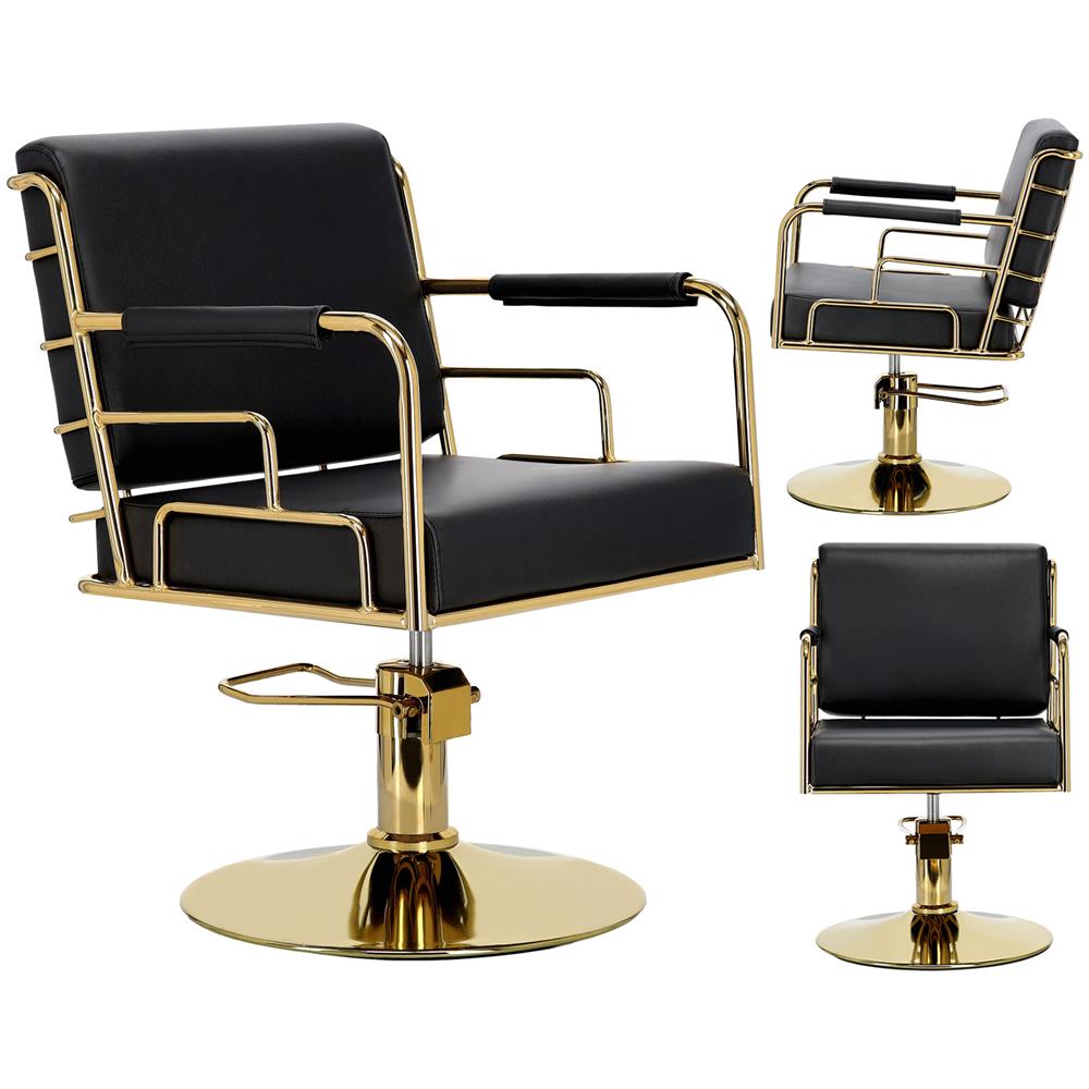 Poltrona Da Parrucchiere Zion Idarulica Girevole Per Il Salone Di Parrucchiere Sedia Da Parrucchiere - Foto 1