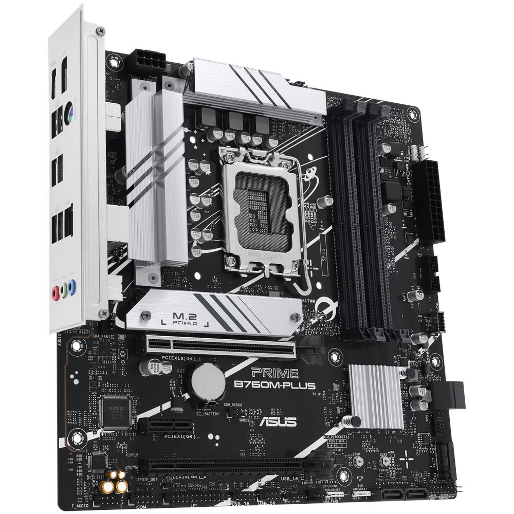 Scheda Madre Prime B760M-PLUS Socket LGA 1700 Chipset Intel B760 Micro-ATX - Foto 2