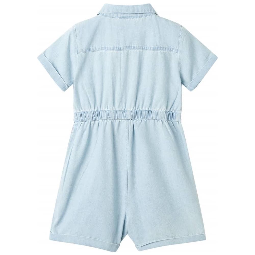 Tutina da Bambina a Maniche Corte Blu Tenue 128 - Foto 2