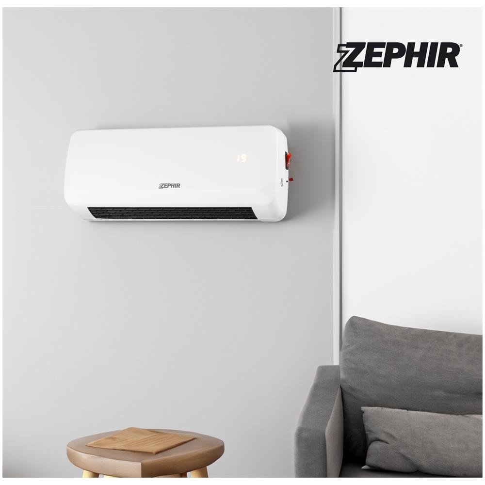ZMW3019B stufetta elettrica Interno Bianco 2000 W Riscaldatore ambiente elettrico con ventilatore - Foto 2