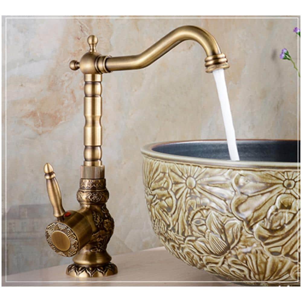 Rubinetto per lavabo da bagno, Blackswan, tipo M38, modello bronzo antico, misura 30,5 cm - Foto 2