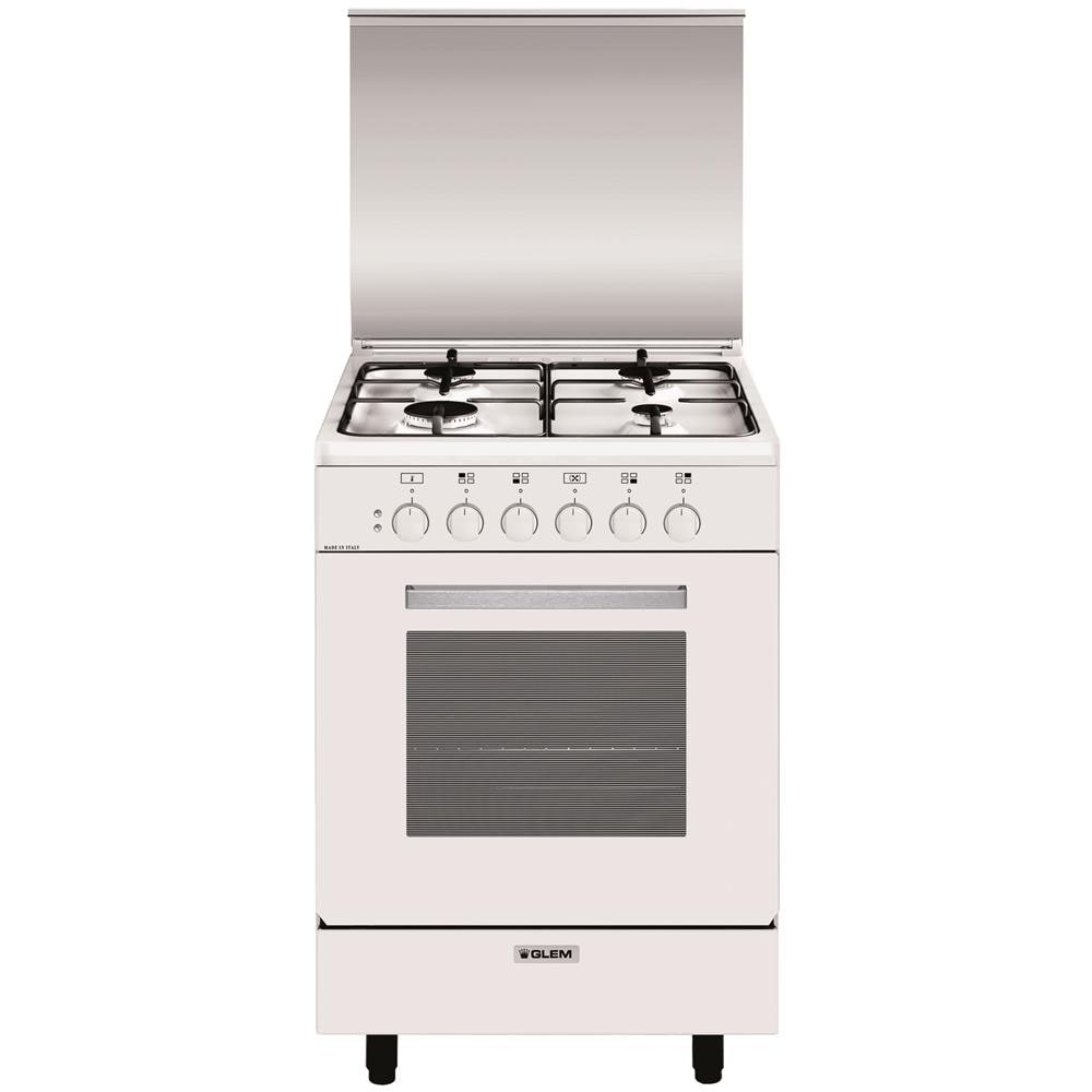 Cucina Elettrica A554MX6 4 Fuochi Gas Forno Elettrico Classe A Dimensioni 53x50 Colore Bianco Serie Alpha - Foto 1