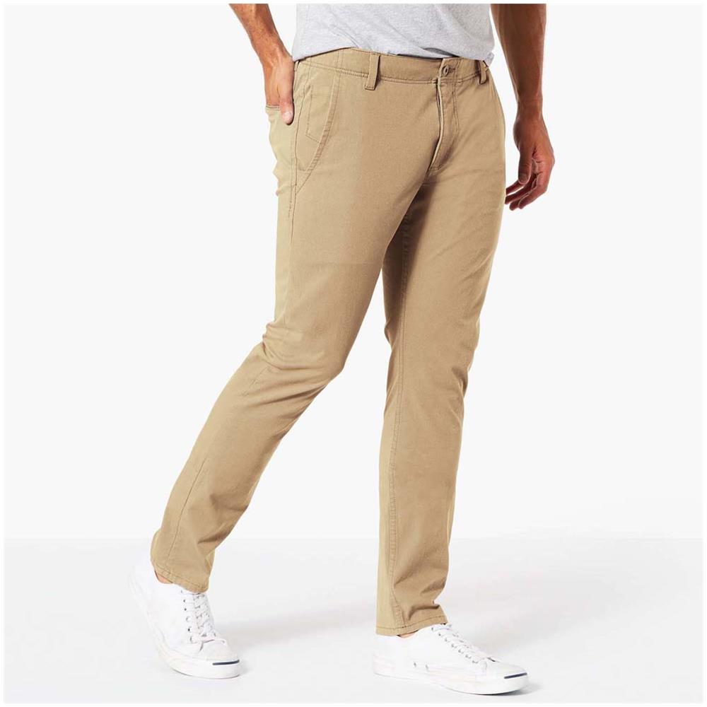Pantaloni Dockers Alpha Khaki Skinny L34 Abbigliamento Uomo W38-l34 - Foto 3