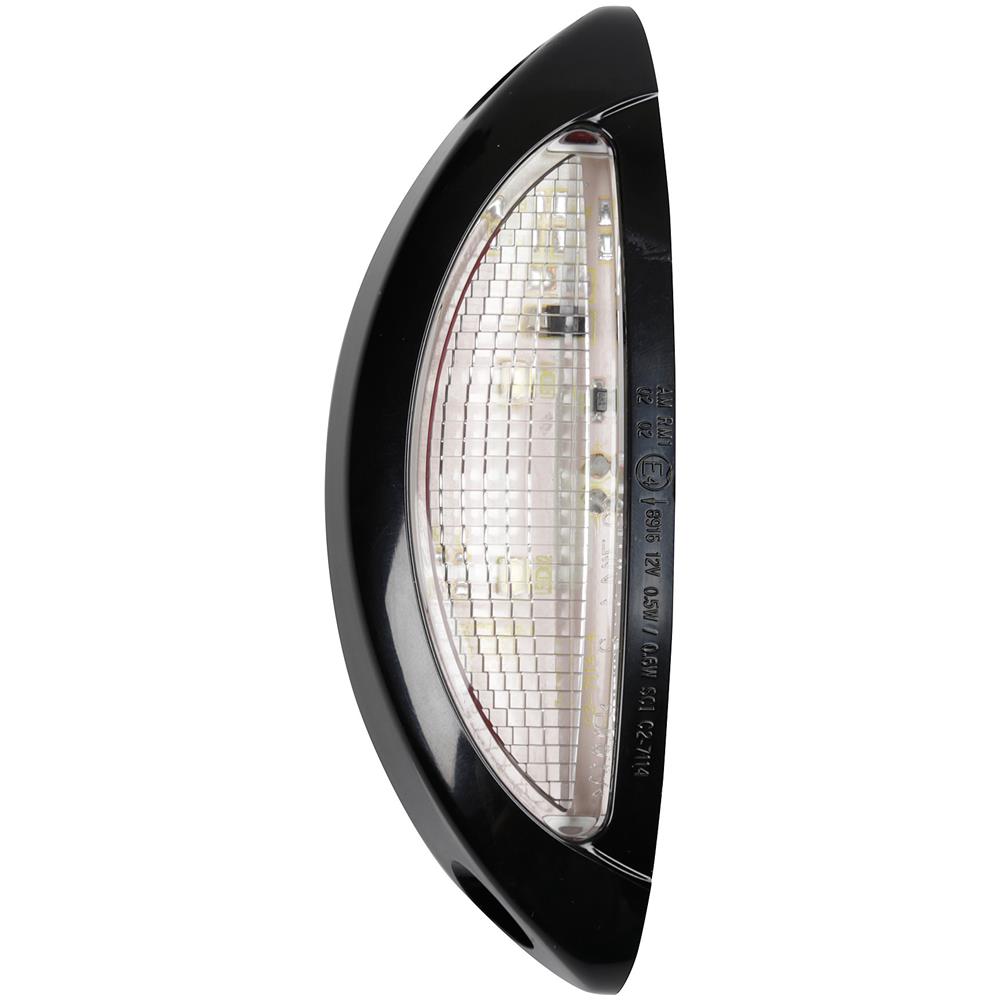 41477 Luce Supplementare A 4 Led Bianco-rosso 9-32v Scocca Nero - Foto 2