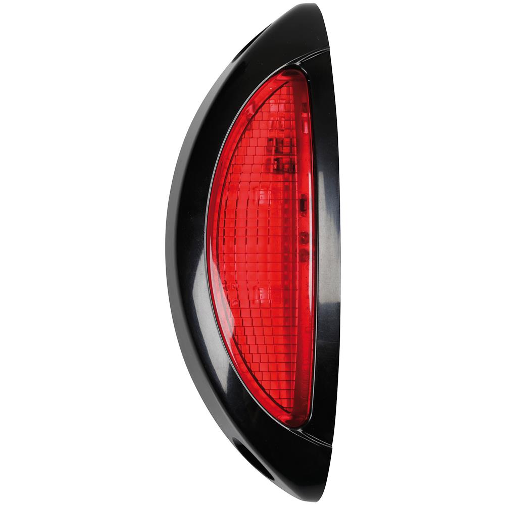 41477 Luce Supplementare A 4 Led Bianco-rosso 9-32v Scocca Nero - Foto 3