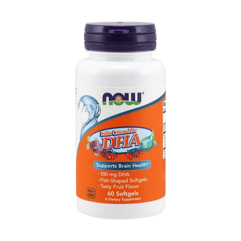 Dha Kid's Cheewable, 100mg - 60 Softgels - Foto 1