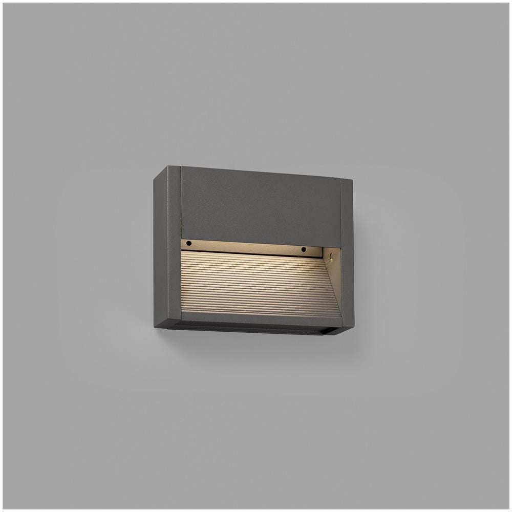 Grada-1 Led, Lampada Da Parete Grigio Scuro, Faro Barcellona - Grigio Scuro - Foto 2