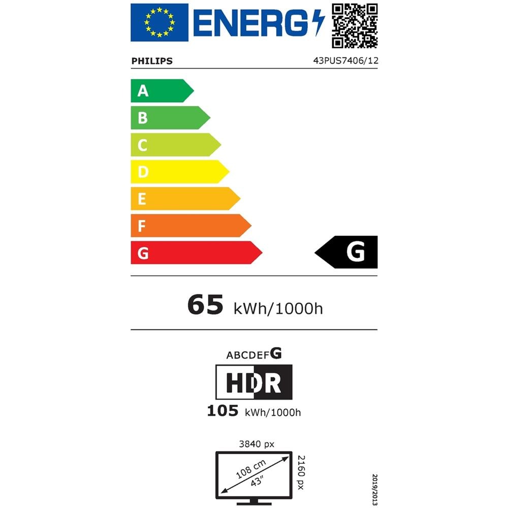 TV LED Ultra HD 4K 43" 43PUS7406/12 Smart TV SAPHI - Foto 2