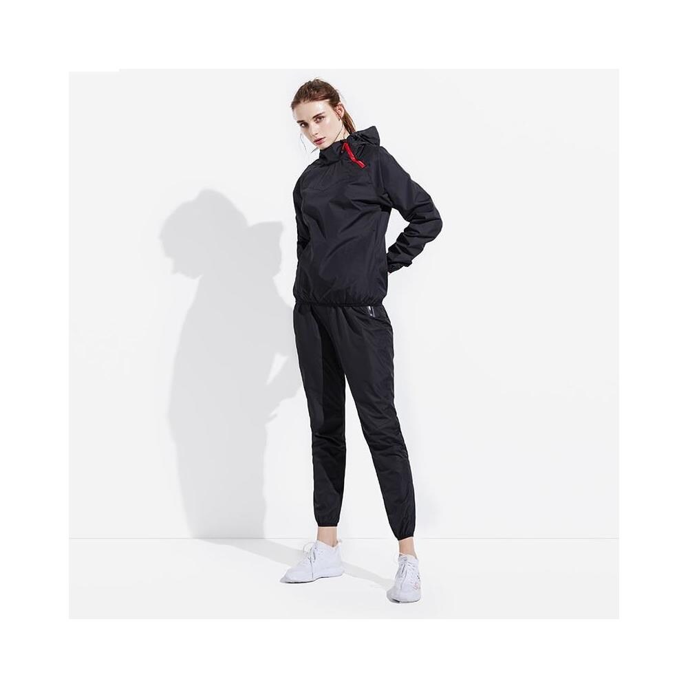 SLOWMOOSE - Set Di Abbigliamento Da Palestra Per Donna, Felpe Con Cappuccio  Da Uomo, Top Da Corsa, Abbigliamento Sportivo Per Esercizi Fitness, Tuta  Sportiva Per Sudorazione Dimagrante [ donne-nere / Xxxl] - ePRICE