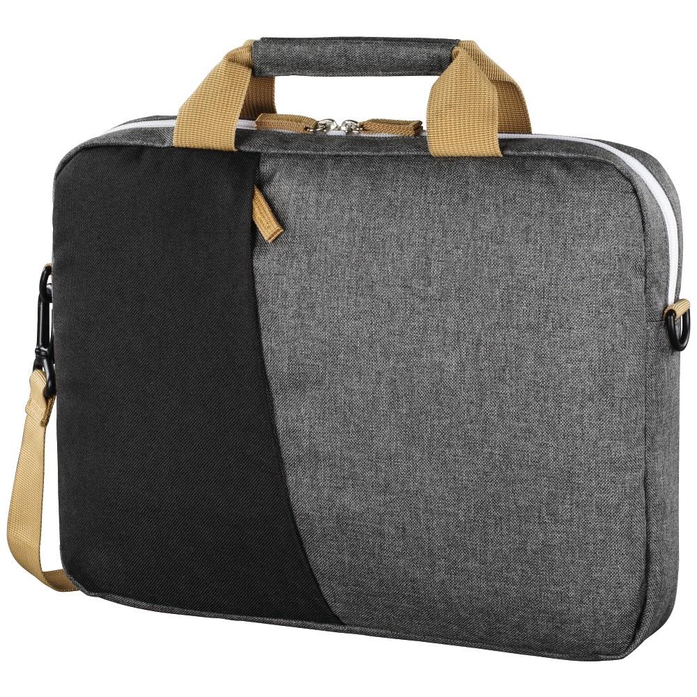 Florenz 13.3" Borsa da corriere Nero, Grigio - Foto 1