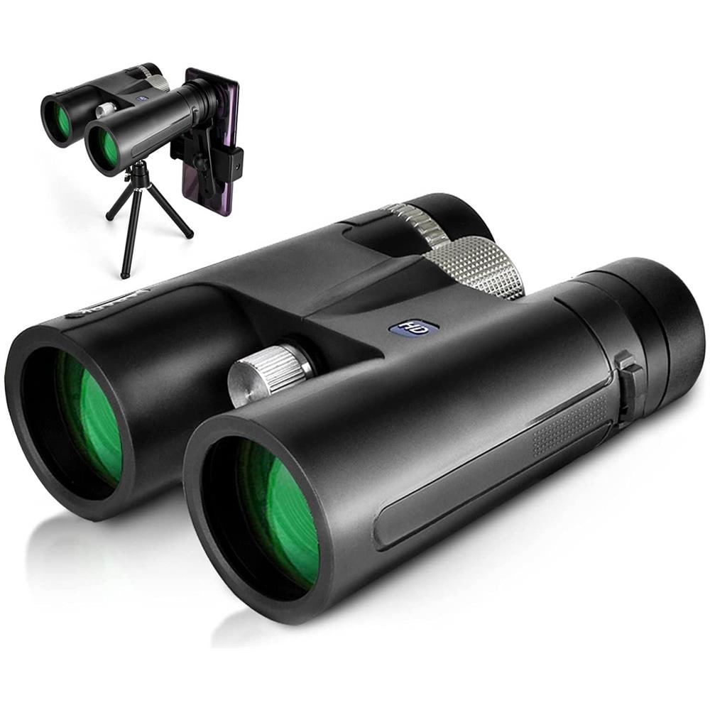 Timotech Binoculares Hd De 12 X 42 Con Adaptador De Telefono Color Timotech Binoculares Hd De 12 X 42 Con Adaptador De Telefono Color