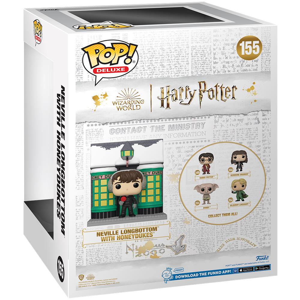 Harry Potter - Chamber Of Secrets Anniversary Pop! Deluxe Vinyl Figure Hogsmeade - Honeydukes W / neville 9 Cm - Foto 2