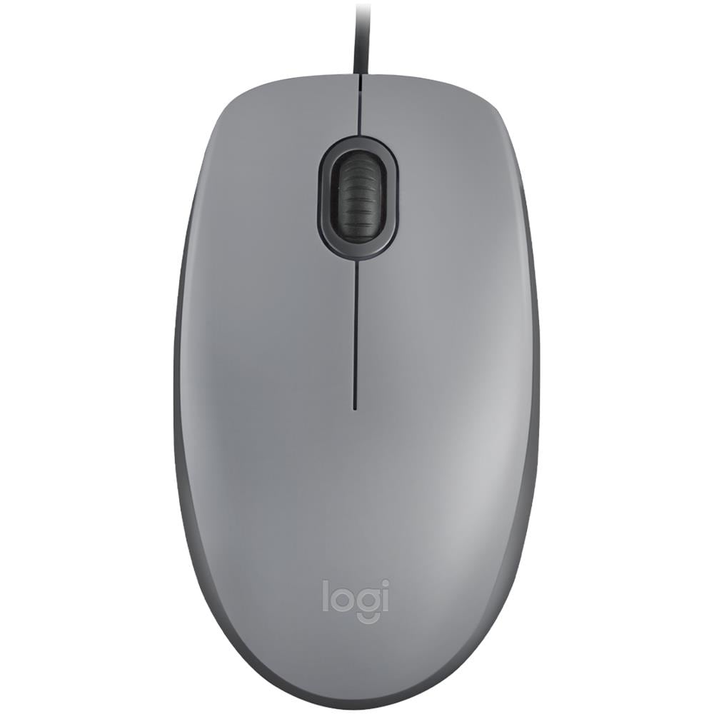 M110 Silent Mouse Ottico Usb-a Ambidestro 3 Pulsanti 1.000 Dpi Mid Gray - Foto 1