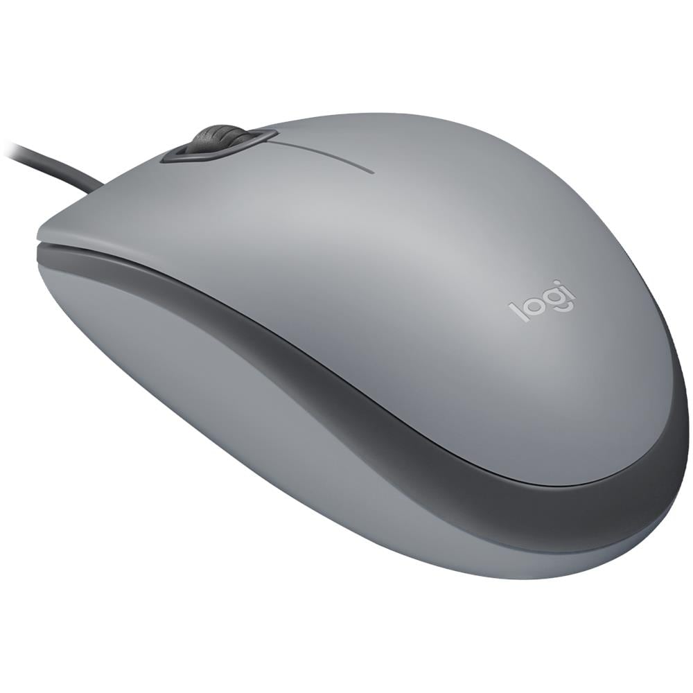 M110 Silent Mouse Ottico Usb-a Ambidestro 3 Pulsanti 1.000 Dpi Mid Gray - Foto 2