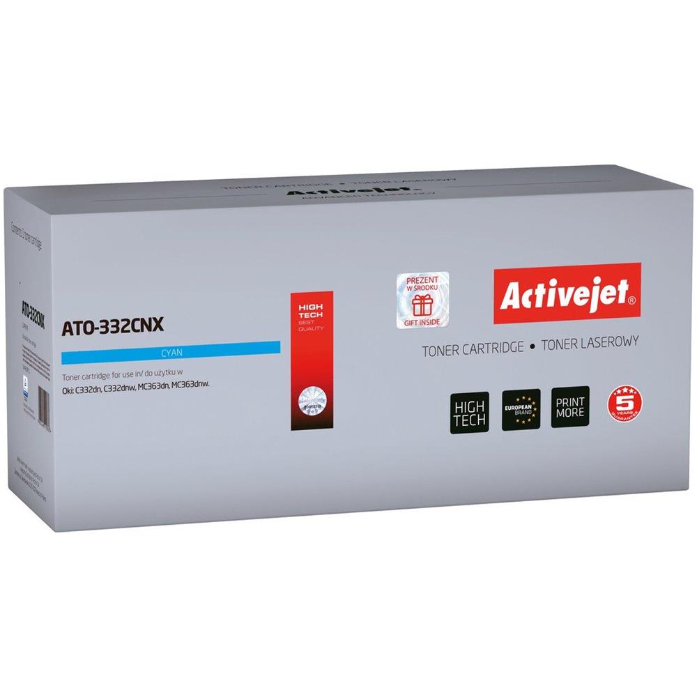 TONER COMPATIBILE -  Activejet Ato-b831mn (sostitutivo Per Oki 45862815; Supreme; 10000 Pagine; Magenta) - Foto 1