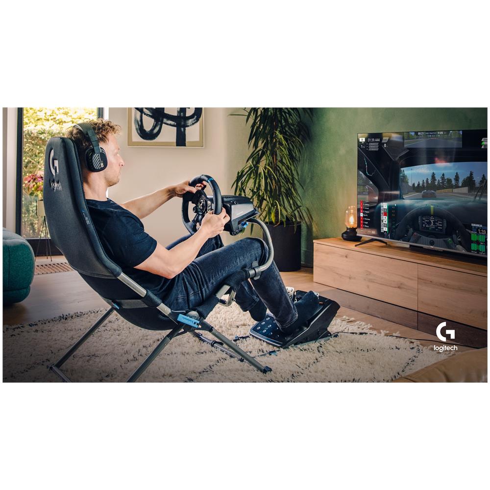 Challenge X - Logitech G Edition Sedia da gioco per console Nero, Grigio - Foto 18