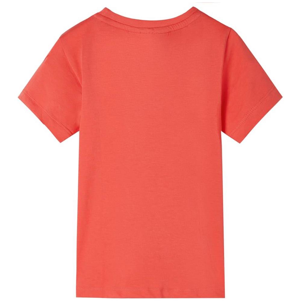 Maglietta da Bambino Maniche Corte Rosso Chiaro 116 - Foto 2