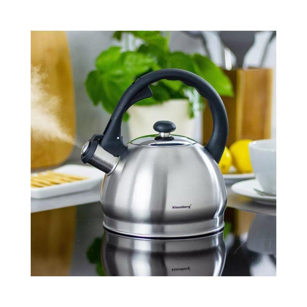 KB-7042 Bollitore con fischio in acciaio inossidabile da 1,8 l - Foto 2