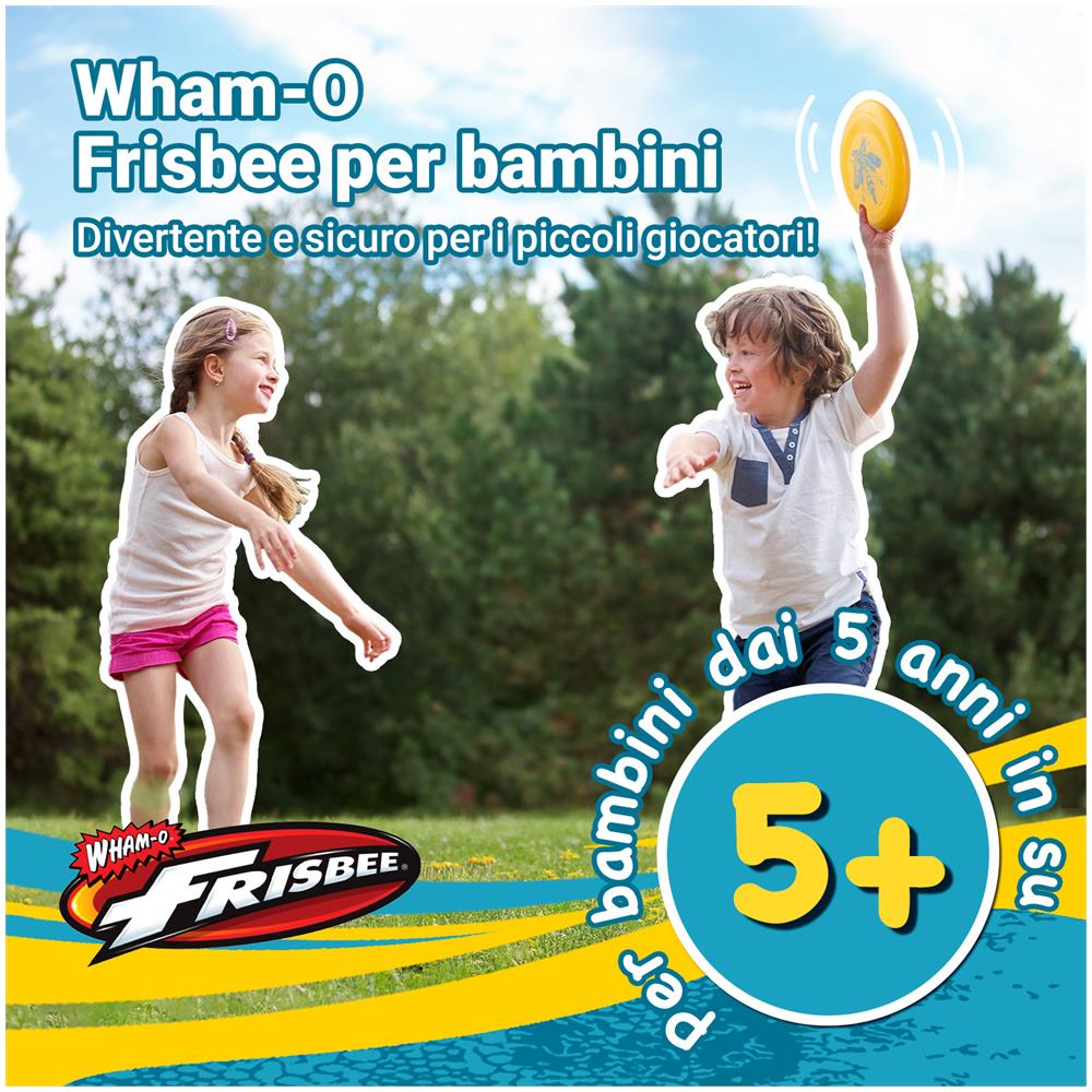 Frisbee Go Disco Volante, 22,86 cm Leggero per Bambini dai 5 Anni in su - 70 g - Foto 1