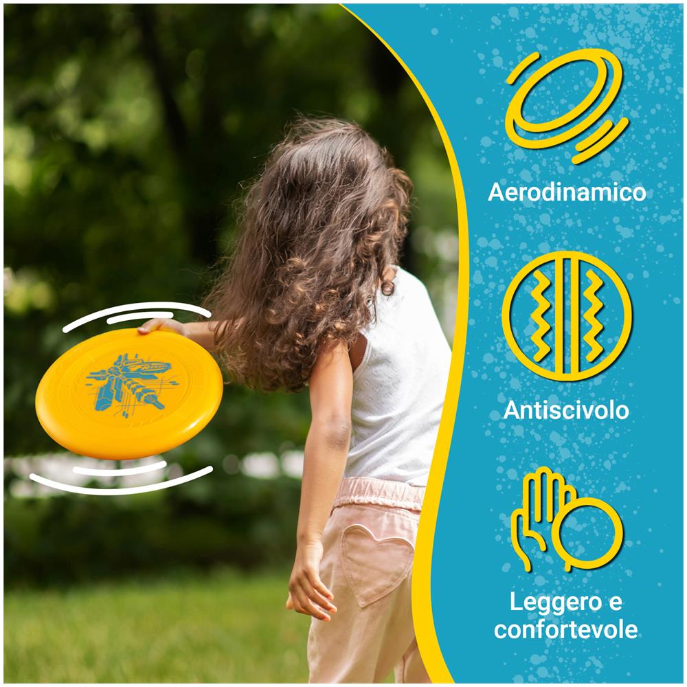 Frisbee Go Disco Volante, 22,86 cm Leggero per Bambini dai 5 Anni in su - 70 g - Foto 2